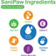 PawZ SaniPaw Daily Paw Wipes for Dogs, 60ct