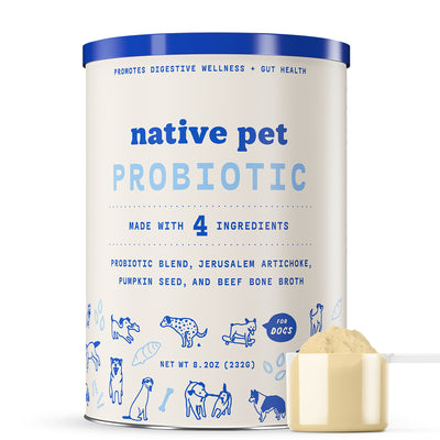 Native Pet All Natural PROBIOTIC FOR DOGS - 8.2oz