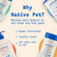 Native Pet All Natural PROBIOTIC FOR DOGS - 8.2oz